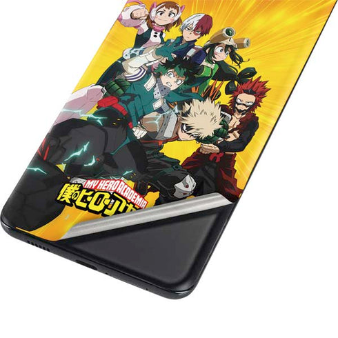 My Hero Academia Deku and Baku Team Season 6 Galaxy S21 Ultra 5G Skin